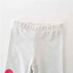 Pantalons blancs pour filles, leggings serrés, vêtements pour enfants, vêtements bon marché pour bébés filles, pantalons pour enfants avec impression de ballon pingouin - Product Image 3