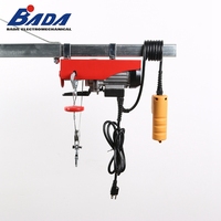 Nacelle de levage électrique Portable, petite chaîne, 10/5 m/min, 220W, 150/300kg, 12/6m