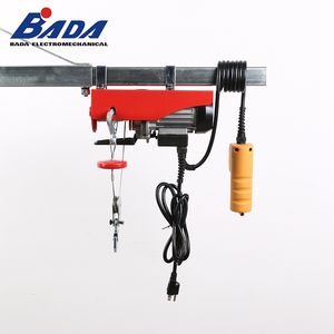 Grúa de elevación de cable, grúa de cadena eléctrica pequeña, portátil, 10/5 m/min, 1.95A, 220W, 150/300kg, 12/6m - Product Image 4