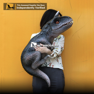 หุ่นไดโนเสาร์ HP005ไดโนเสาร์ของฉันเหมือนจริงหุ่นมือเด็กคาร์โนทอรัส - Product Image 6