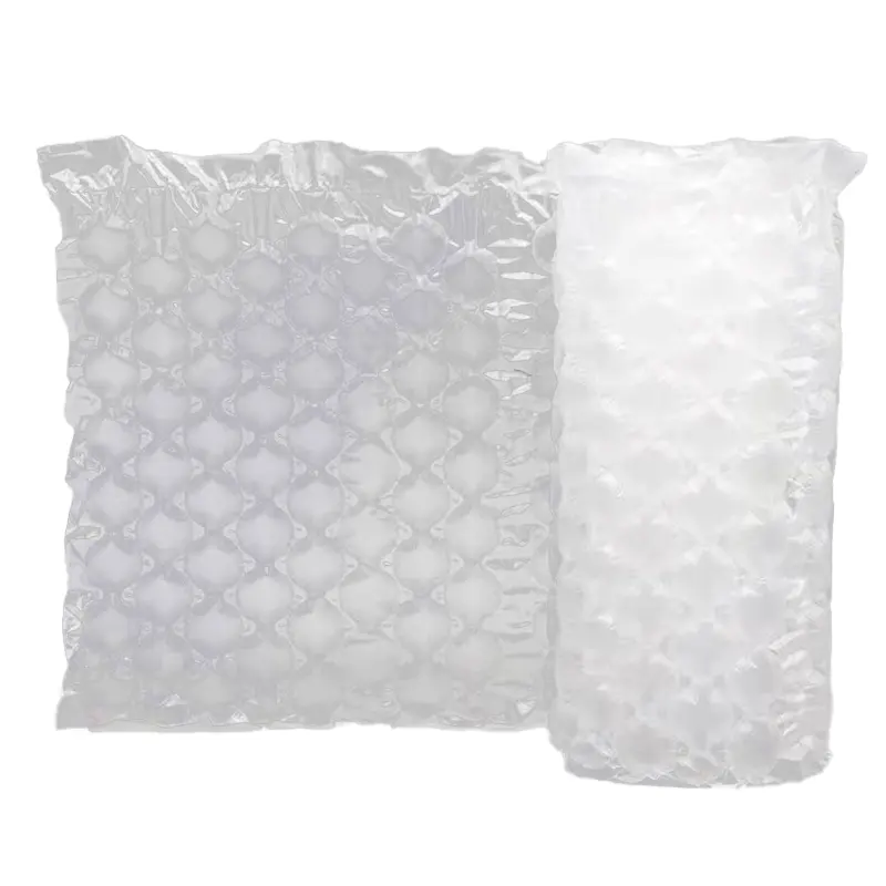Bubble Air Wrapping Film Roll nenhum vazamento ar durável Seal Protective Film Plain White