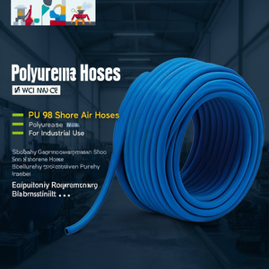 Tuyau en polyuréthane PU 98 Shore pour usage industriel - Product Image 3