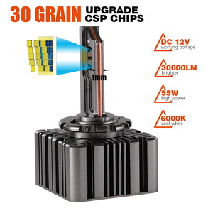 Zd45 12V 24V <span class=keywords><strong>55W</strong></span> 35W 30000lm D3S LED D1S D2S <span class=keywords><strong>D4S</strong></span> d5s D8S Led xe đèn pha CANBUS Trắng <span class=keywords><strong>HID</strong></span> D1R D2R D3R D4R d5r d8r tự động bóng đèn - Product Image 3