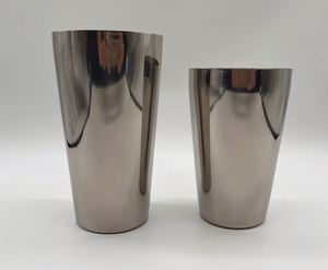 Utensilios de <span class=keywords><strong>Bar</strong></span>, Coctelera Boston de Acero Inoxidable de 750 ml/600 ml, Plateada, con Logotipo Personalizado - Product Image 5