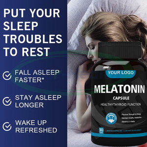 أوسرون الميلاتونين مكملات صحية للنوم شعر نباتي نقي 10 ملغ 50 ملغ 60 ملغ كبسولة ميلاتونين - Product Image 4