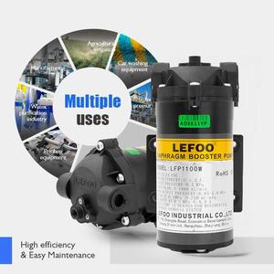 LEFOO 24V Voedselveilige Commerciële Huishoudelijke 100GPD Waterdrukverhogende Pomp Kleine Omgekeerde Osmose Diafragmapomp voor Waterzuiveraar - Product Image 6