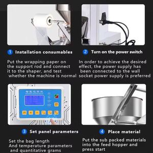 Machine d'emballage automatique pour sachets souples et pochettes de ketchup, miel, savon, soupe, pâte de chocolat et liquides en bâtonnets - Product Image 4