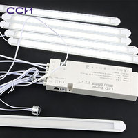 Transformateur LED à tension constante ultra-plat 12V 24V pour éclairage de meubles, armoires et bandes LED
