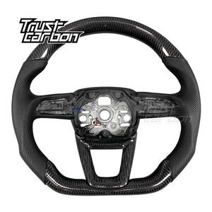 Volantes Personalizados de Fibra de Carbono y Cuero Perforado para <span class=keywords><strong>Audi</strong></span> Serie <span class=keywords><strong>Q</strong></span> S <span class=keywords><strong>RS</strong></span> 2016-2024 RS3 RS5 Q3 Q5 Q7 Q8 - Product Image 1