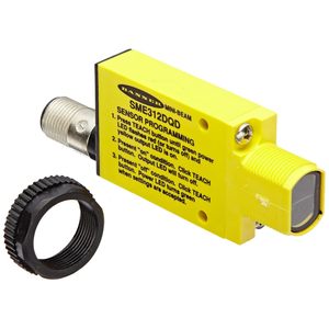 เซ็นเซอร์ลำแสงขนาดเล็ก Banner รุ่น SME312DQD แบบกระจายแสงอินฟราเรด 10-30 VDC ขั้วต่อ 5 พินแบบ QD - Product Image 1