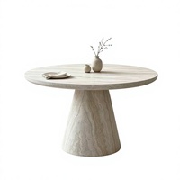 Ensemble table et canapé en plastique de style Wabi-sabi, motif pierre, luxe léger, minimaliste moderne, pour restaurant en petits espaces