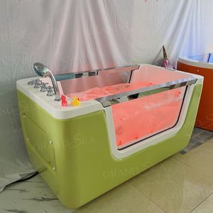 <span class=keywords><strong>Baignoire</strong></span> à bulle autoportante à Offre Spéciale moderne <span class=keywords><strong>Baignoire</strong></span> à ozone à température constante pour bébé <span class=keywords><strong>Baignoire</strong></span> spa pour bébé à domicile - Product Image 2