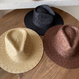Chapeau Panama en paille de blé pour femme, printemps-été, style INS, pour vacances en bord de mer, protection solaire, chapeau <span class=keywords><strong>jazz</strong></span> - Product Image 1