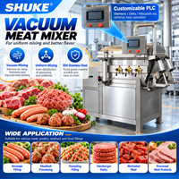 Machine à mélanger sous vide pour la viande de hamburger