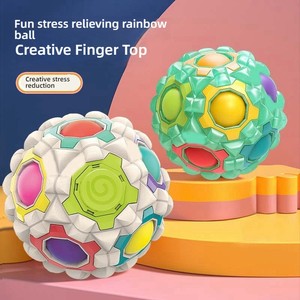 Lo más nuevo, divertido, reconocimiento rápido de Color, Bola de rompecabezas única, juego para aliviar el estrés, presionando la bola de cubo mágico, cubos antiestrés - Product Image 3