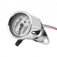 Tampilan Odometer Speedometer Tachometer Modifikasi Motor Baja Tahan Karat Baru untuk Retrofit/Peningkatan