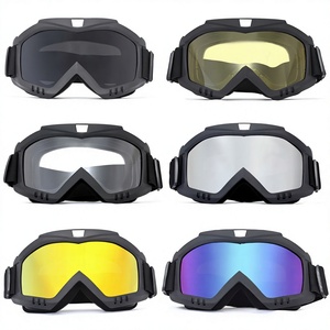 Masque de moto tout-terrain Harley avec lunettes, masque tactique pour la conduite en extérieur, le ski, résistant au vent, avec verres interchangeables - Product Image 2