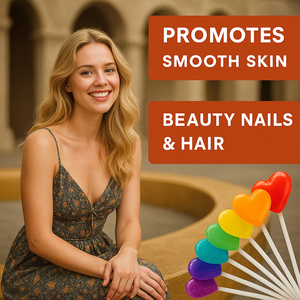 Vendita calda idrolizzato collagene lecca-lecca senza zucchero vitamina C <span class=keywords><strong>zinco</strong></span> biotina integratore per adulti supporto della pelle sana - Product Image 2