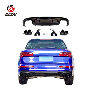 缺少奥迪Q5 2018-2020的带尖端的可选SQ5后扩散器 - Product Image 3