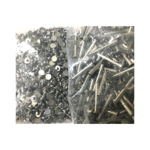 <span class=keywords><strong>Rivet</strong></span> de serrage à tête plate en <span class=keywords><strong>acier</strong></span> inoxydable 304, <span class=keywords><strong>rivet</strong></span> semi-creux à tête plate M3M4M5 - Product Image 1