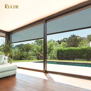 <span class=keywords><strong>Toldo</strong></span> de PVC personalizado para exteriores, parasol de aluminio eléctrico a prueba de viento, persiana <span class=keywords><strong>enrollable</strong></span> motorizada para Hotel - Product Image 1