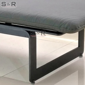 Tumbona Plegable de Aluminio Portátil de Diseño Moderno, Resistente a los Rayos UV, Ecológica, para Hotel, Parque, Playa, con Cojines - Product Image 6