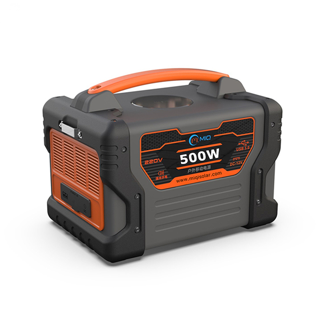 Eco-Friendly Home Outdoor Camping Emergency Power Solar Power Supply Machine 499.5Wh High Capacity Lithium Potable Power Station