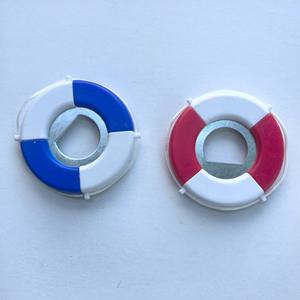 ที่เปิดขวดเบียร์วงแหวนว่ายน้ำทำจากเหล็กทำจาก PP + รูปทุ่นชีวิตเป็นมิตรกับสิ่งแวดล้อม - Product Image 2