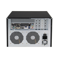 TOPLOONG NAS-08 8 Bay Vertical NAS Case Micro ATX DIY Home Network Storage Server Chassis