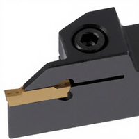 Porte-outil de rainurage externe MGEHR L CNC pour plaquettes en carbure MGMN, porte-outil de tournage et de coupe