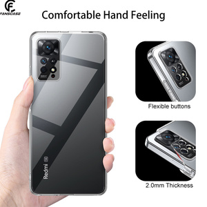 Étui de téléphone portable en TPU souple Transparent pour <span class=keywords><strong>Redmi</strong></span> Note <span class=keywords><strong>11</strong></span> <span class=keywords><strong>Pro</strong></span> <span class=keywords><strong>11S</strong></span> 11T 11E, prix de gros d'usine - Product Image 5