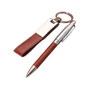 Personnalisation cadeau d'entreprise bureau promotion porte-clés et stylo ensembles 2 en 1 entreprise logo personnalisé cadeaux entreprise entreprise - Product Image 2