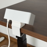 Prise murale britannique, adaptateur secteur 13A BS1363 avec câble rétractable intégré de type C, chargeur rapide USB-A et USB-C pour la maison et le bureau