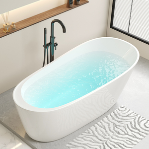 Baignoire inclinée en acrylique moderne de luxe Baignoire <span class=keywords><strong>inclinable</strong></span> autoportante pour la maison ou la villa Hôtel Vente directe d'usine - Product Image 2