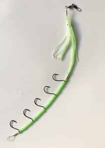 เหยื่อ<span class=keywords><strong>ตก</strong></span><span class=keywords><strong>ปลา</strong></span>ปลอมรูปปลาหมึกเรืองแสงขนาด 35 ซม. และปลากระดี่ พร้อมสาย<span class=keywords><strong>เบ็ด</strong></span>เหล็กแหลม 5 เส้น สำหรับ<span class=keywords><strong>ตก</strong></span><span class=keywords><strong>ปลา</strong></span>แซนเดอร์ - Product Image 3