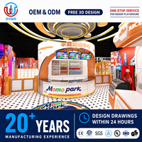 Aire de jeux intérieure pour enfants, taille et capacité personnalisables, ensemble de jeux souples avec structure en alliage d'aluminium pour centres commerciaux et gymnases