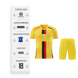 Heißer Verkauf Fußball Neuestes Design Maßgeschneidertes Trikot Neues Modell 2025 Lieferant Einfaches Fußballtrikot - Product Image 1