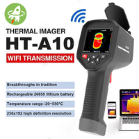Caméra thermique HT-A10, capteurs de température industriels, utilisés pour les conduites d'eau chaude industrielles, le chauffage au sol, l'électricité, etc.