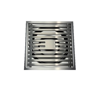 Siphon de sol en acier inoxydable brossé sur mesure, anti-odeur et anti-insectes, pour toilettes et cuisines, idéal pour projets de décoration intérieure - Product Image 2