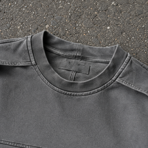 <span class=keywords><strong>T</strong></span>-<span class=keywords><strong>shirt</strong></span> Homme 100% Coton Couleur Unie Manches Longues Multicolore Coupe Ample Col Rond <span class=keywords><strong>T</strong></span>-<span class=keywords><strong>shirt</strong></span> Neutre - Product Image 2