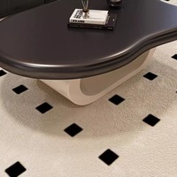 Table basse Cloud de design minimaliste italien, table d'appoint créative moderne et simple pour les petits appartements et salons