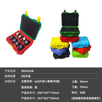 Kotak Penyimpanan Jam Tangan Heavy Duty 8 Slot Berbahan PP dengan Rating Tahan Air IP67 dan Bantalan EVA Khusus