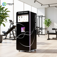 Distributeur automatique de protéines pour la remise en forme, distributeur de protéines avec écran tactile