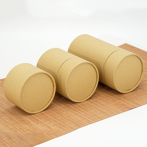 Emballage unique en papier kraft de petite taille, emballage de luxe personnalisé pour épices, boîte ronde en <span class=keywords><strong>carton</strong></span> à ouverture latérale, boîte à bijoux en papier, tube - Product Image 6