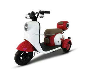 สกู๊ตเตอร์จักรยานสามล้อไฟฟ้าแบบพับได้สำหรับผู้ใหญ่เด็กยูเครน48V <span class=keywords><strong>3</strong></span>-Seater - Product Image 1