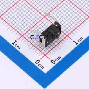 SMG-09-H050A1 Tactile Switch Bent Lead Through Hole-4P,7.4x3.6mm Switch Single Pole Single Throw Square Button 2.5N 7.4mm - Product Image 2