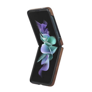 2024 Slim Fit Back Fold Cover para <span class=keywords><strong>Samsung</strong></span> Galaxy Z Flip 3 4 5 6 Funda para teléfono móvil - Product Image 3