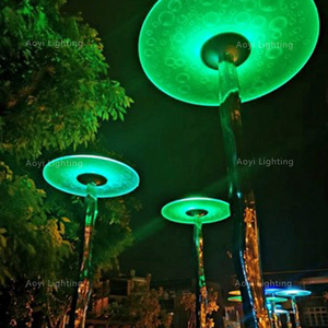 <span class=keywords><strong>ชุด</strong></span>โคมไฟตั้งพื้นกลางแจ้งรูปเห็ดเรืองแสง - แสงไฟสร้างบรรยากาศยามค่ำคืนสำหรับสวน/รีสอร์ท - Product Image 2