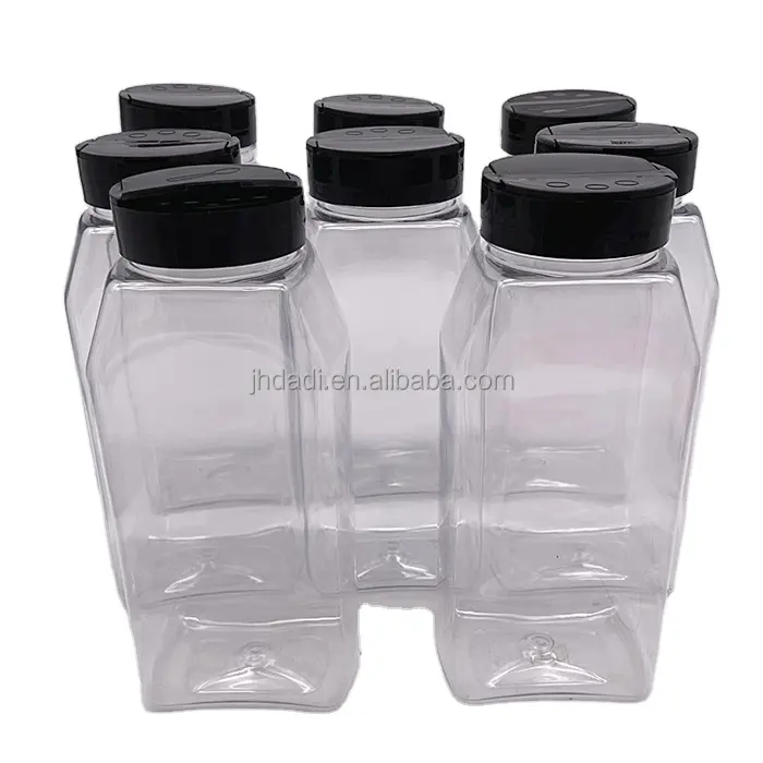 Botella de plástico para especias, 32 OZ