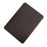 Housse d'ordinateur portable en cuir PU imperméable, antichoc, portable, pour MacBook